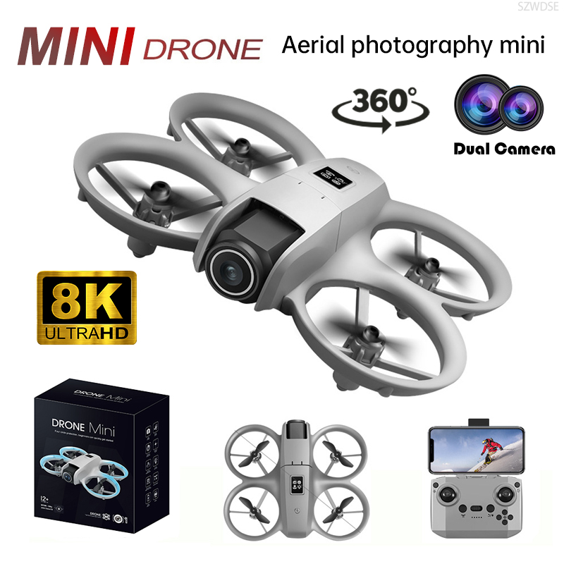 Drone Video Production - Mini-Drohne mit professioneller 8K-Kamera, 5G-WLAN-FPV-UAV mit