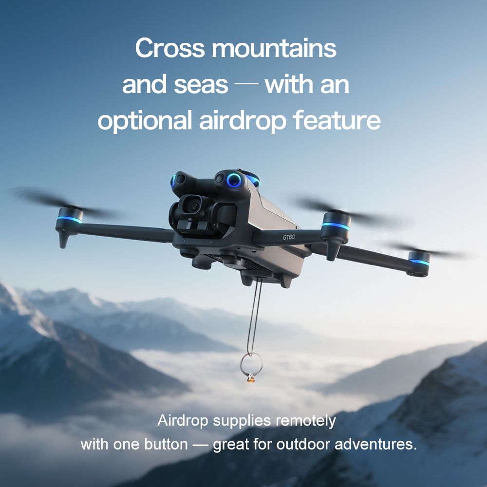 NEUE GT60 Mini-Drohne mit Dopp – Drone Video Production Bewertung und Preis